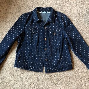 Dark blue denim jacket